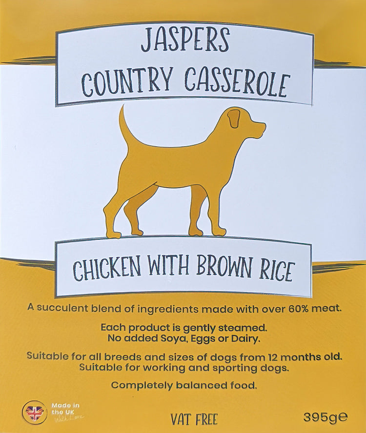 Jaspers Country Casserole Chicken with Brown Rice